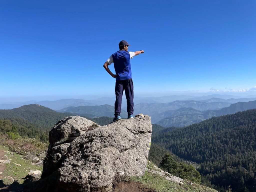 churdhar trek view